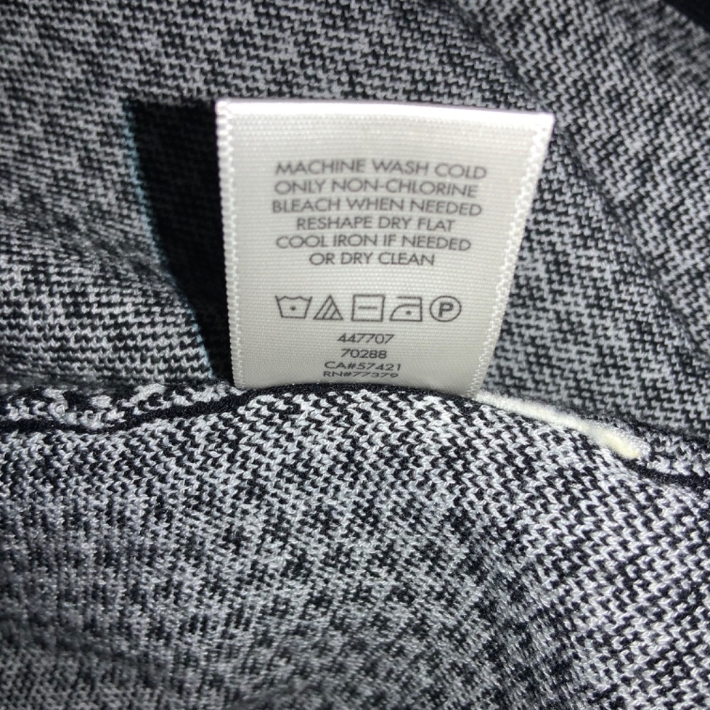 Ann Taylor Houndstooth Button Front Cardigan Swea… - image 8
